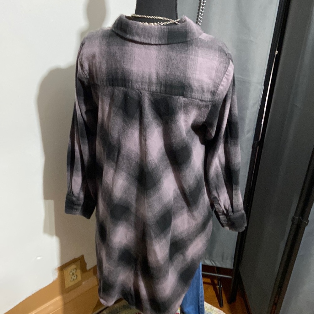 Lisa Rinna Hi-Low Flannel